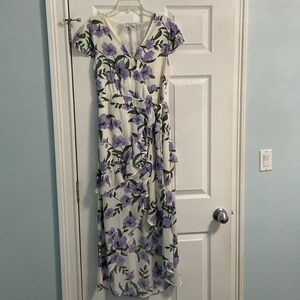 NEW! J.O.A. Revolve wrap dress in lavender floral